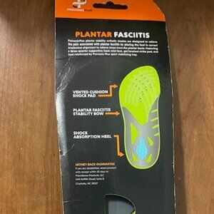 ProvinicPlus Mens‎ Plantar Fasciitis Insoles Orthotic Arch Support Shoe Inserts